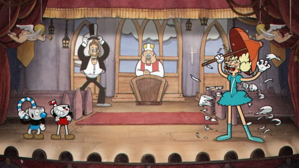 Cuphead is known for its intense boss fights and hand-drawn animation style