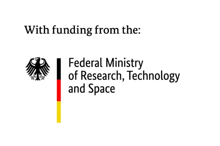 Funding logo of the Federal Ministry of Research, Technology and Space
