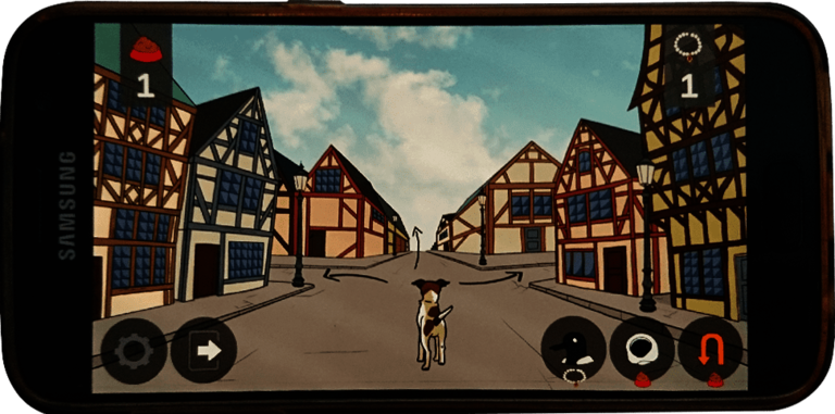 Spiel-auf-dem-Smartphone Spiel auf dem Smartphone