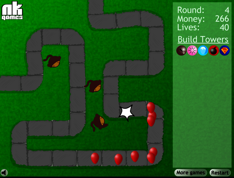Bloons Tower Defense Screenshot