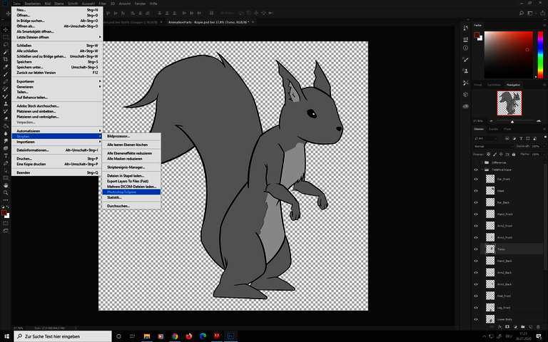  Character in Photoshop
