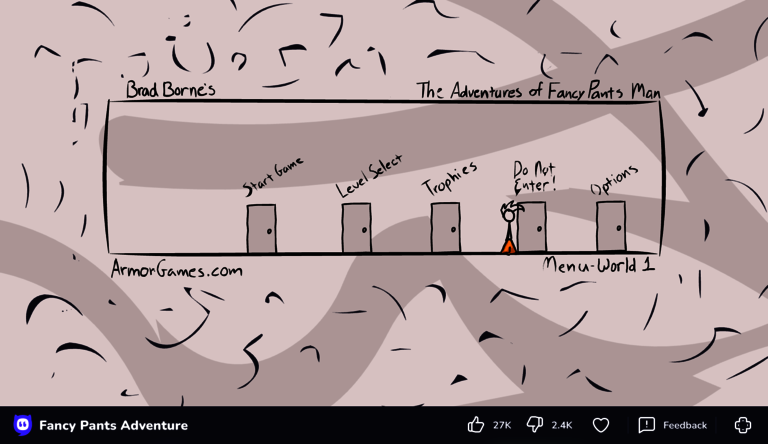 Screenshot of Fancy Pants