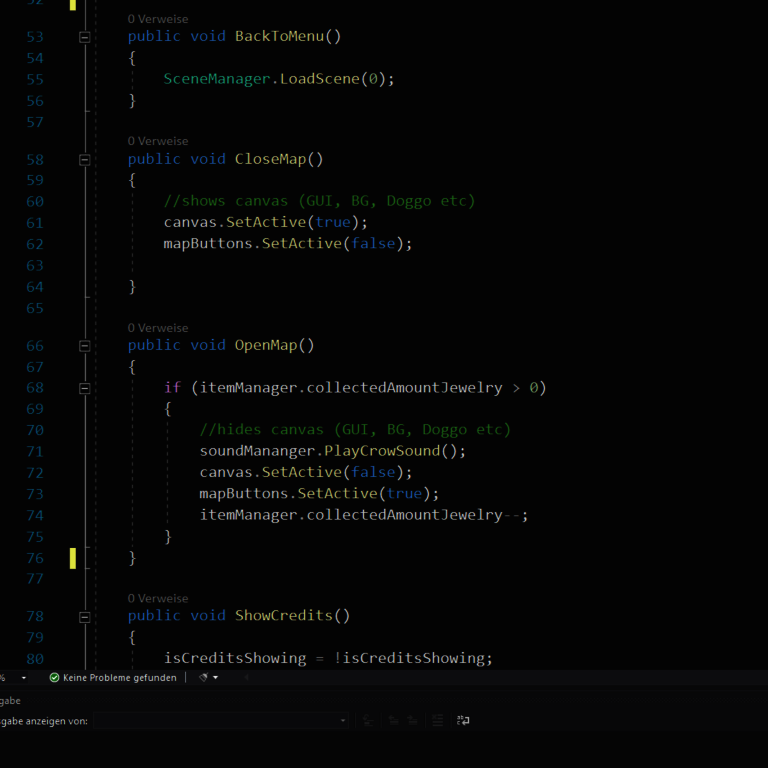 Methode-zum-Öffnen-und-Schließen-der-Karte Methode zum Öffnen und Schließen der Karte in Visual Studio