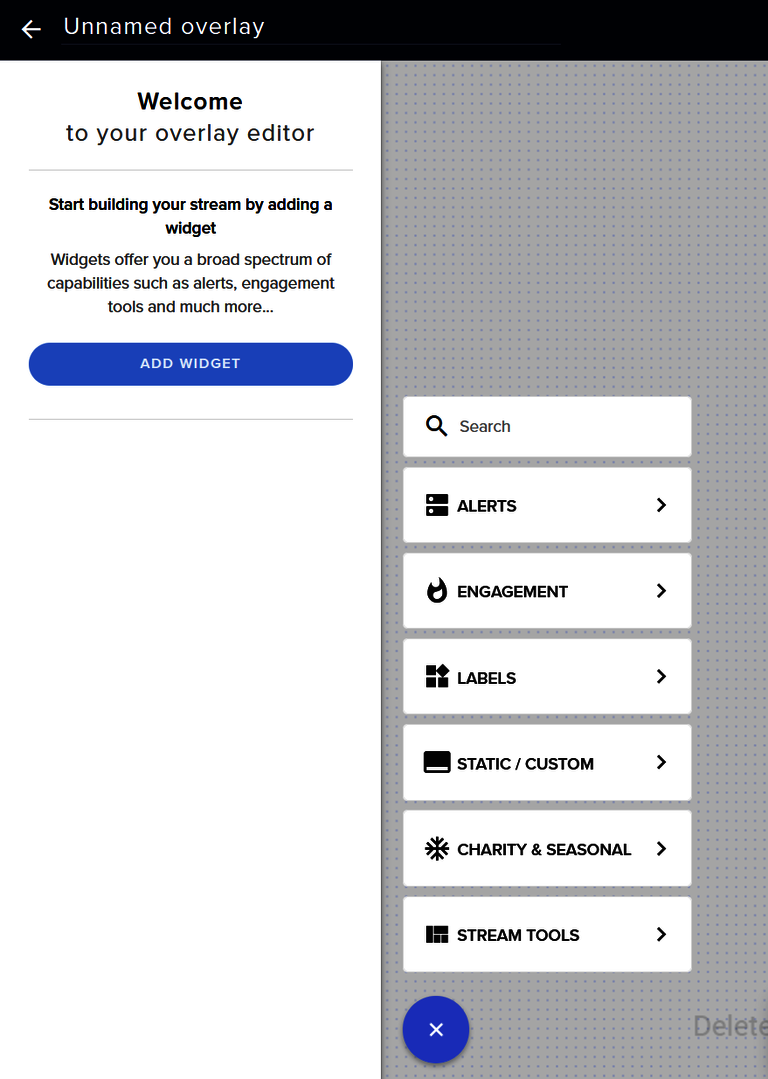 Overlay Editor by StreamElements
