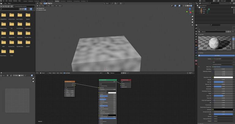 The factor (black and white value), i.e. output, is entered into the texture as input
