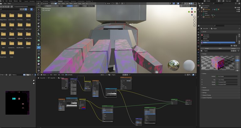 Hand of the robot without normals