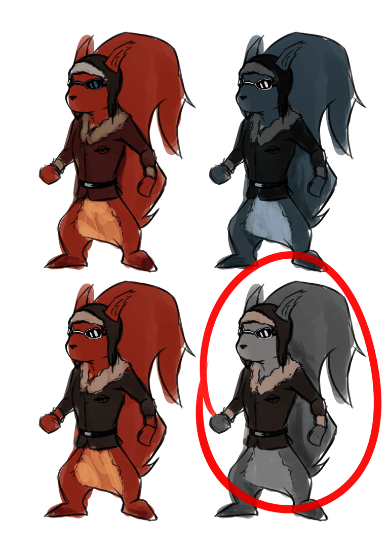 Color scheme selection