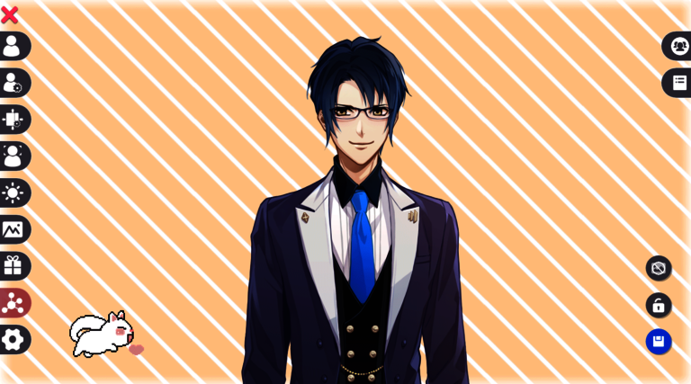 PrPrLive interface with example model