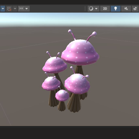 Mushroom in Unity