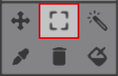The Marquee Select icon has a red border