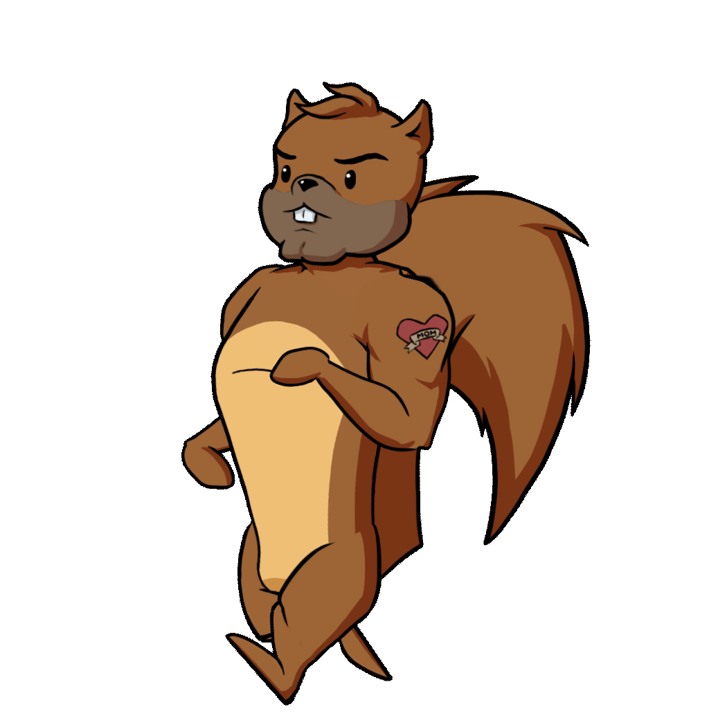 Walk Animation Gain Squirrel